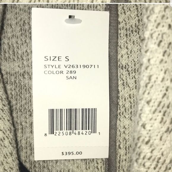 Vince Drape Neck Marled Jacket Sz. XS Pristine $395 Retail - Picture 13 of 16